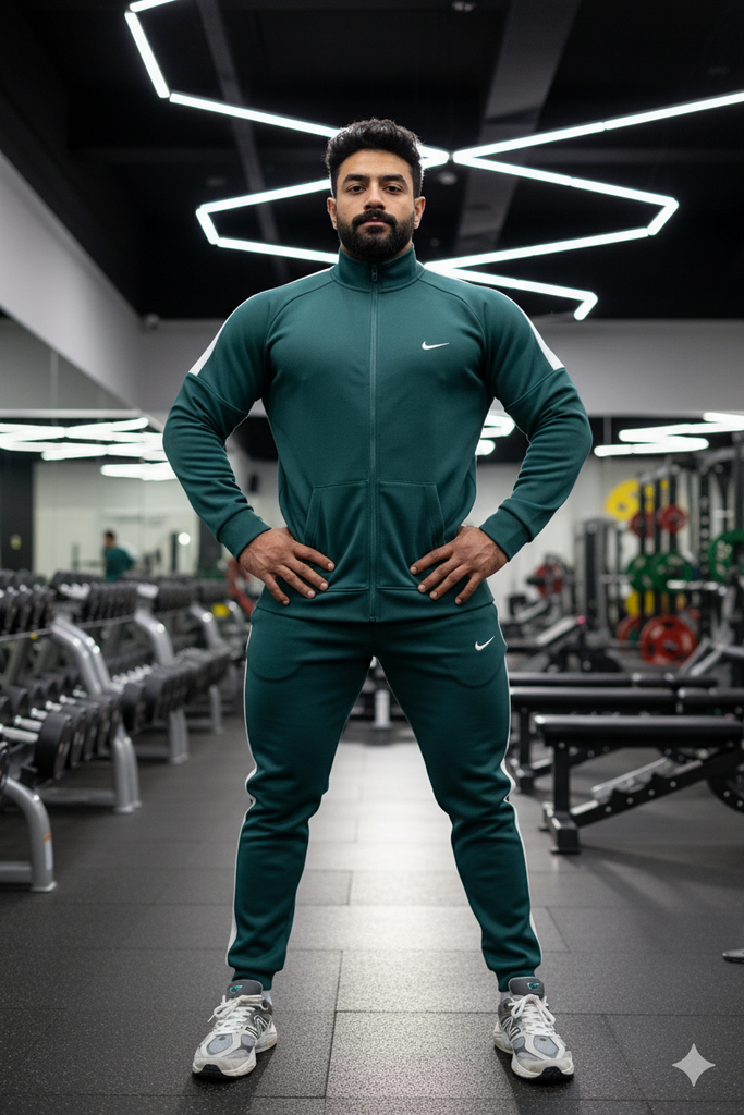 The premium training suit - Green