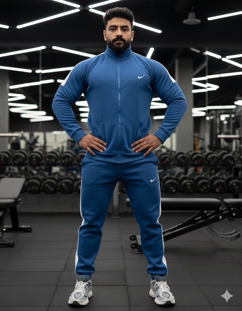 The premium training suit - Blue