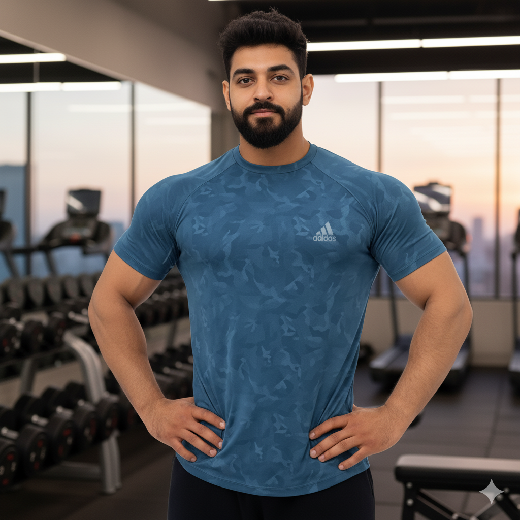 Super Army Dry Fit Tshirt - petrol