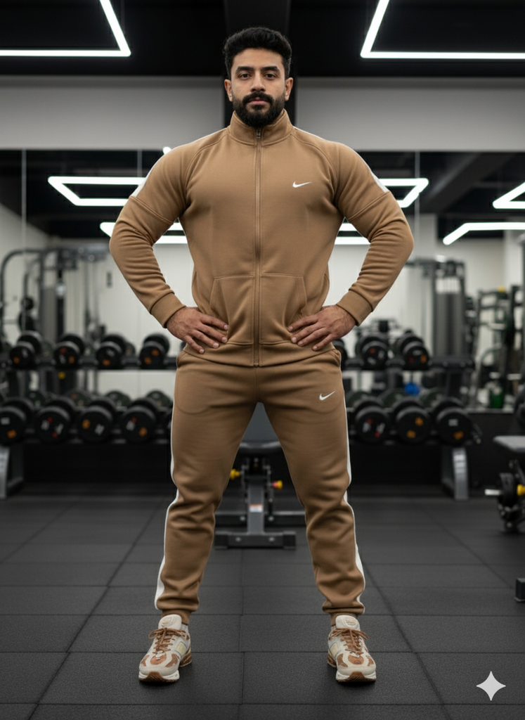 The premium training suit - Beige